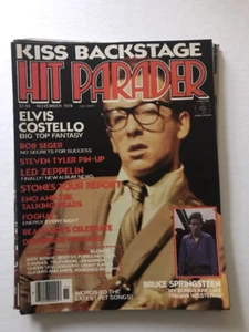 Hit Parader Nov 1978 Elvis Costello Kiss Eno Talking Heads Led Zeppelin - Imagen 1 de 1