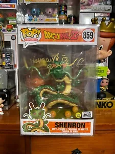 Funko Pop! DBZ Shenron #859 GITD 10 pulgadas Funimation EE. UU. Firmado por Chris Sabat Certificado de Autenticidad - Imagen 1 de 10