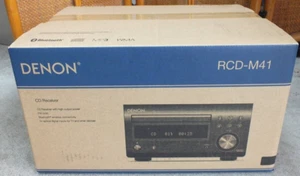 Denon RCD-M41 Radio Amplificador de Potencia Discreto Bluetooth CD 76MHz a 95MHz Negro - Imagen 1 de 10