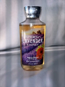 Bath & Body Works FRENCH LAVENDER & HONEY Shea & Vitamin E SHOWER GEL 10oz - New - Picture 1 of 3