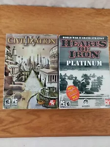 PC Gaming Bundle von 2, Civilazation IV, Hearts Of Iron - Bild 1 von 2