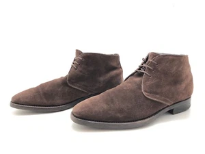 Sutoris Herren Stiefel Gr. 43 Stiefeletten Schnürboots Ankle Boots Komfort Braun - Bild 1 von 4