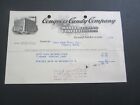 Old Vintage 1931 - CONGRESS CANDY Co. - Billhead Document - Grand Forks ND