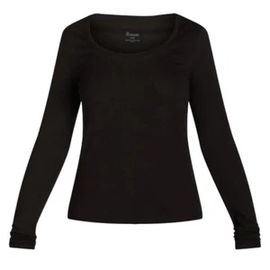 No Boundaries Scoop Neck Everyday Tee Long Sleeves Medium 8-10 New with Tags - Picture 1 of 5