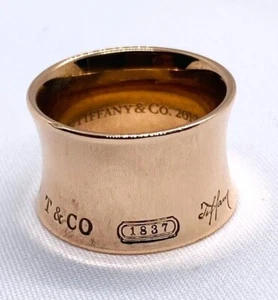 Tiffany & Co. Rubedo Ring Metall 1837 breiter konkav Größe 4 - Bild 1 von 6