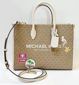 BORSA A TRACOLLA MICHAEL KORS MIRELLA MIAMI MEDIUM EAST WEST TOTE BAG - Foto 1 di 5