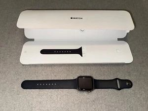 APPLE Watch SE 40mm złota aluminiowa bateria komórkowa GPS 97% bransoletka ciemnoniebieska A2355 LTE - Zdjęcie 1 z 9