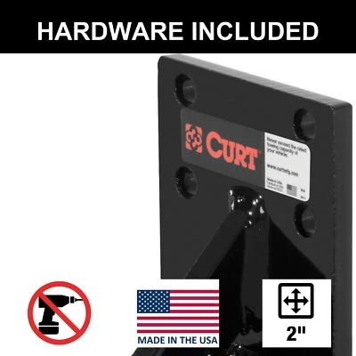 Enganche de remolque CURT clase 3 para Mitsubishi Montero 1992-2000, receptor de 2" Foto 1 de 4