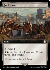 Junktown Extended Art Fallout Commander NM MTG - Picture 1 of 1