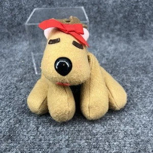 Vintage 1984 Hallmark Christmas Rhonda Reindeer Beads Plush Stuffed Animal Toy - Picture 1 of 8