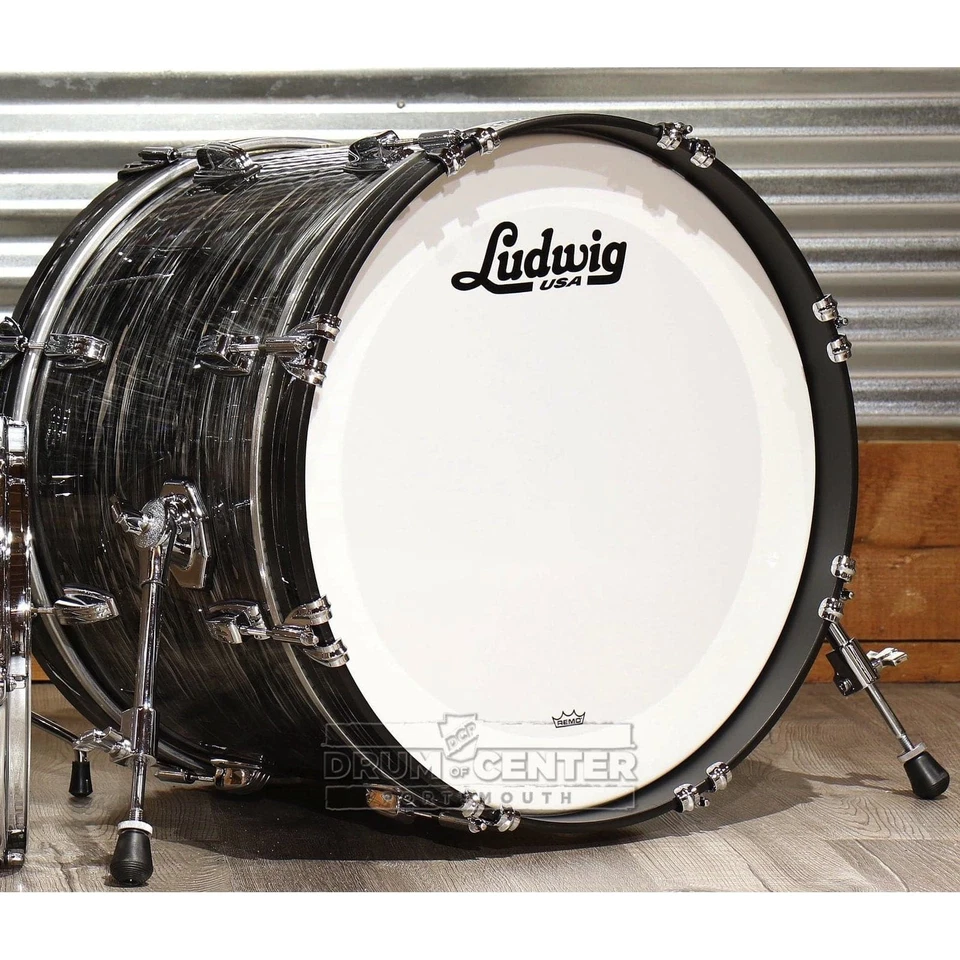 Bajo Ludwig Classic Maple 20x14 Vintage Black Oyster Foto 1 de 1