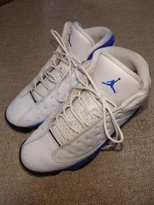 Men 8.5US Air Jordan 13 White Royal Black - Picture 1 of 13