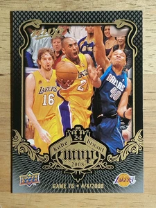 2008-09 Upper Deck MVP Kobe MVP #KB76 Kobe Bryant - Bild 1 von 2