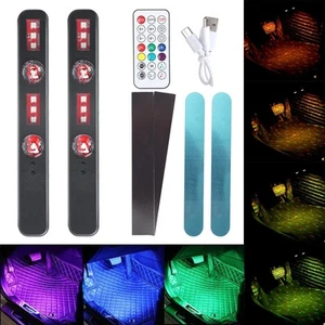 12V LED Multicolour Car Interior Ceiling Ambient Light Voice APP Remote Control - Picture 1 of 8