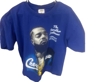 Blue Shaka Wear Nipsey Hussle Crenshaw Marathon Continues blaues T-Shirt 2XL - Bild 1 von 10