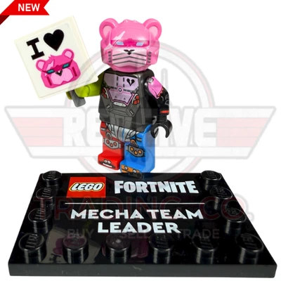 NEW LEGO Mecha Team Leader Exclusive Fortnite Minifigure 77078 - Perfect Feedbck - Image 1 of 4