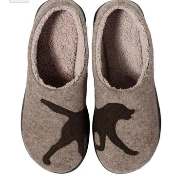 L.L. Zapatillas para mujer Bean Wool Daybreak Scuffs marrón para perro talla 9 Foto 1 de 4