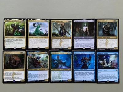 MTG Blue Black Green Archelos Lagoon Mystic Graveyard Commander Deck CMR COM EDH - Image 1 of 4