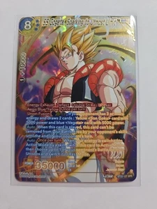 SS Gogeta Sparking to the Umost Limit SPR Foil Dragon Ball Super ccg juego de cartas - Imagen 1 de 2