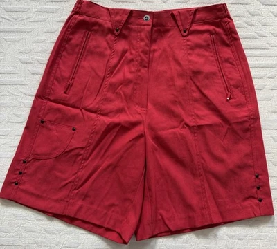 Pantalones Cortos Jamie Sadock ROJOS Talla 8 Bermudas GANNI LOEWE Golf Tenis Atlético Foto 1 de 4