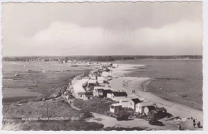Mudeford From Hengistbury Head.Dorset.Postal Used 1967 R/P Postcard - Picture 1 of 2
