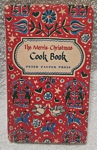 The Merrie Christmas Cookbook (1955 Peter Pauper Press Hardcover) Vintage - Picture 1 of 9