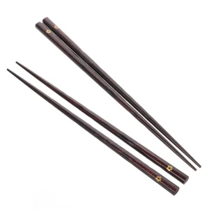 2 Pairs Sakura Anti-Schlupf-Stäbchen Reisen Lange Bratstäbchen Sushi - Bild 1 von 12