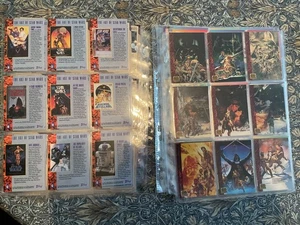 Topps Star Wars Galaxy Series 1 Set USA 1993 Complete Cards Set 1-140 - Picture 1 of 18
