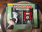 Set of 2 16 Oz Monopoly Glasses GO TO JAIL and FREE PARKING (NEW)  *SHIPS FREE*