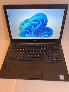 Dell Latitude 7280 12.5" Screen SSD 128GB Ram 4GB  i5-6300U Windows 11 Laptop #1 - Picture 1 of 15