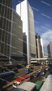 Hong Kong China Street Scene Original 35mm Photo Slide - Picture 1 of 2