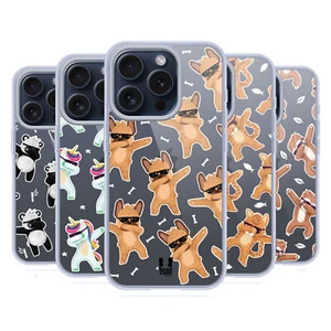 HEAD CASE DESIGNS DABBING ANIMALS SOFT GEL CASE FOR APPLE iPHONE PHONES - Picture 1 of 15