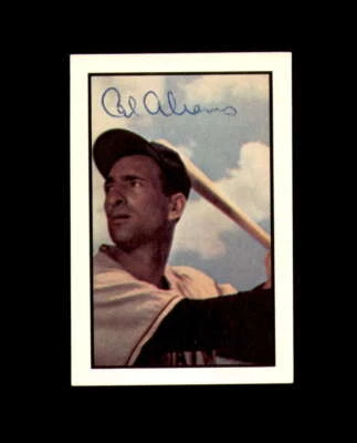 Cal Abrams Signed 1953 Bowman Reprint Pittsburgh Pirates Autograph - Image 1 of 2