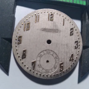 WINDSOR  WATCH COMPANY POCKET WATCH  PATINA DIAL B36#14 - Picture 1 of 7