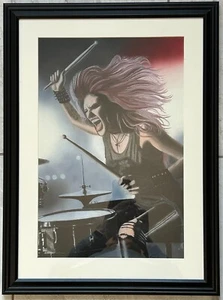 Tonya's Drum Attack painting - Picture 1 of 3