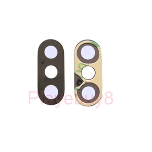 FABRICANTE DE EQUIPOS ORIGINALES Lente de vidrio zafiro para cámara trasera genuina para Apple iphone X Xs Xs Max - Imagen 1 de 6