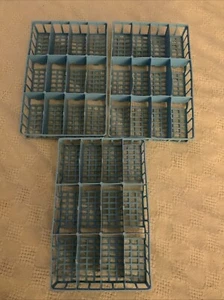 Vintage Hot Wheels Car Collector's Case Mattel Inserts for 1970s - Set Of 3 - Picture 1 of 3