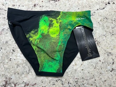 Calzoncillo Bikini Dolfin Para Hombres Graphlite SERIE Corredor TALLA 30 LYCRA Verde Negro Foto 1 de 4