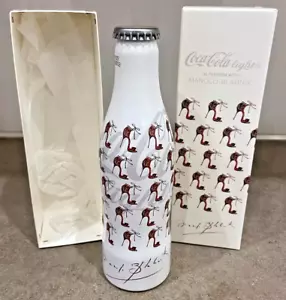 COCA COLA Manolo Blahnik Germany 2009 LIMITED EDITION ALU BOTTLE+ ORIGINAL BOX - Picture 1 of 3