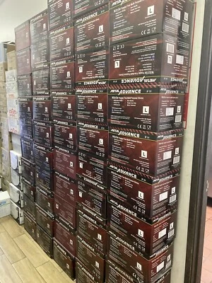 Advance Exam Nitrile Gloves Powder Free Black,Case Of 1000 PCs Extra Large 5 Mil