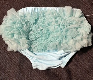 Baby Ruffle Bloomers Baby Diaper Cover Newborn Size 0-3 Months New - Picture 1 of 6