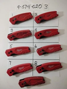 MILWAUKEE FASTBACK 48-22-1500 $7 CADA UNO + 10 HOJAS NUEVAS CON CADA CUCHILLO - Imagen 1 de 11