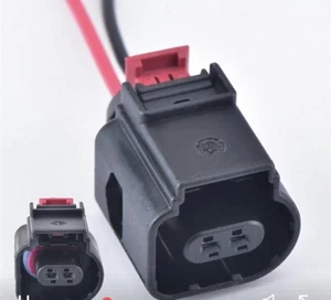 OEM New Brake Fluid Level Switch connector pigtail Fits 2001-2012 Audi VW - Picture 1 of 3