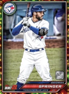 [DIGITAL CARD] Topps Bunt - George Springer - 12 Days of Topps 21 S1 - Holiday - Picture 1 of 1
