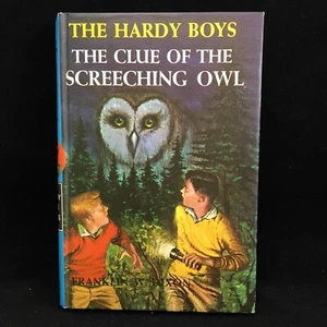 The Hardy Boys 41 The Clue Of The Screeching Owl 1970 HB Franklin Dixon - Imagen 1 de 7