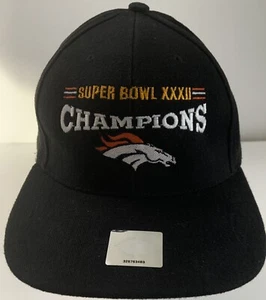 Kee & Ed Denver Broncod Super Bowl XXXII Champions Adjustable Hat Cap. Licensed. - Picture 1 of 8