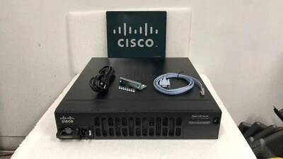 CISCO ISR4351-V/K9 VoiceMail Router ISR4351-VSEC CME-12 vCUE-9.0.3 200 MailBox - Image 1 of 4