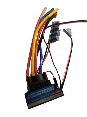HP Enhanced 120A Brushless ESC Sensored Speed Controller V3 For 1/8 1/10 RC Car - Image 1 of 4