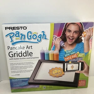 Presto 10-30039 PanGogh Art Batter Bottiglie Modelli Pancake Griglia 11 X 9 - Foto 1 di 6