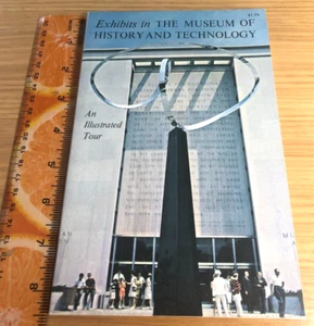 Book: Exhibits in the Museum of History and Technology * Smithsonian 1968 * vtg - Picture 1 of 14